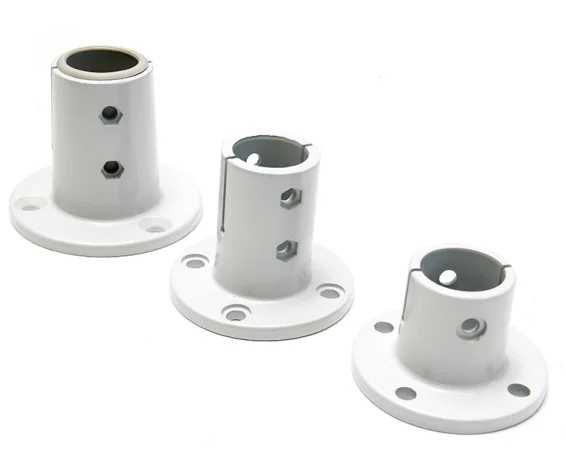 Автобусное метро, Трубная арматура, напольный крепежный кронштейн, алюминиевый кронштейн