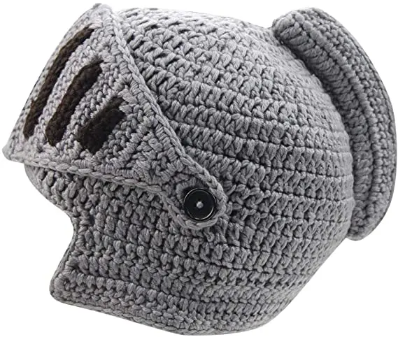 Roman Knight Knit Hat Winter ski Mask Cap Warm skull Cap Christmas Hat Beanie Winter Snow Hat