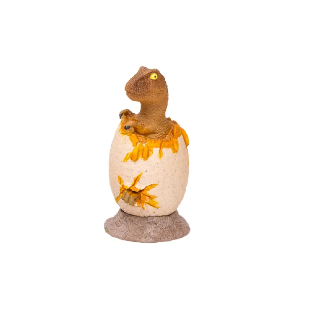 10CM Height Eco-friendly Soft Material Chenghai Manufacture Colorful TPR Dinosaur Egg Model Kids Toy For Sale