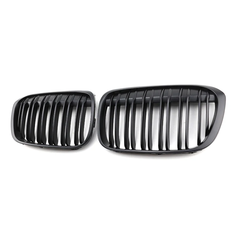 Auto Car Grille Matte Black Front Bumper Mesh Radiator Grille For Bmw X1 F48 2016-2019
