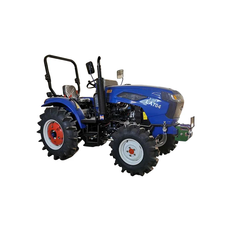 Дешевая цена Новый 50hp/60hp/70hp/80hp/100hp 4WD сельскохозяйственный трактор 4x4 цена на продажу
