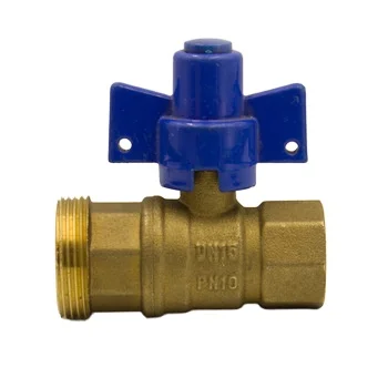 1/2 to 2 inch Lockable brass water meter ball valve