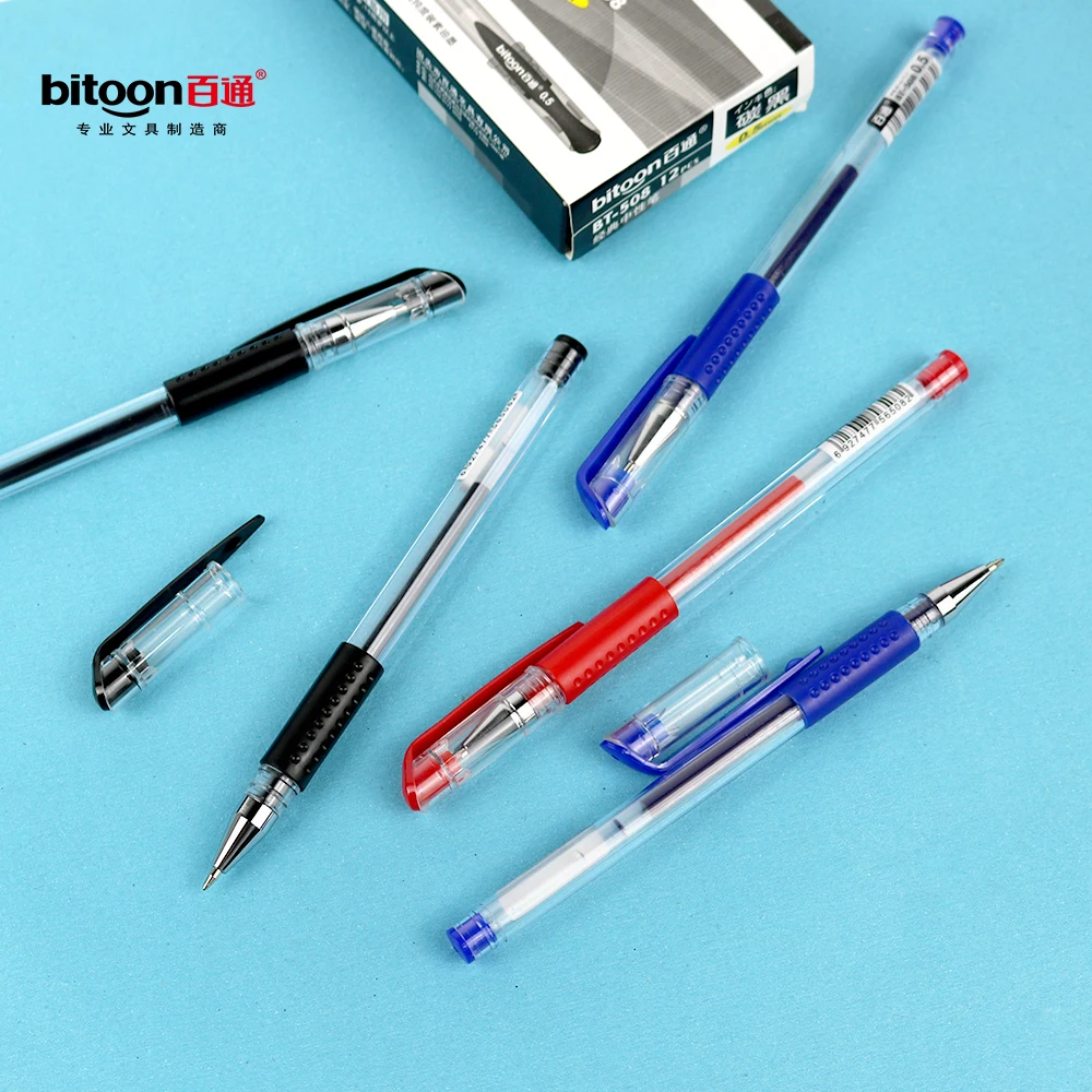 2022 New Style Black Gel Pen 0.5MM Neutral Standard Promotional Gift Stationery With Signature Gel Pens