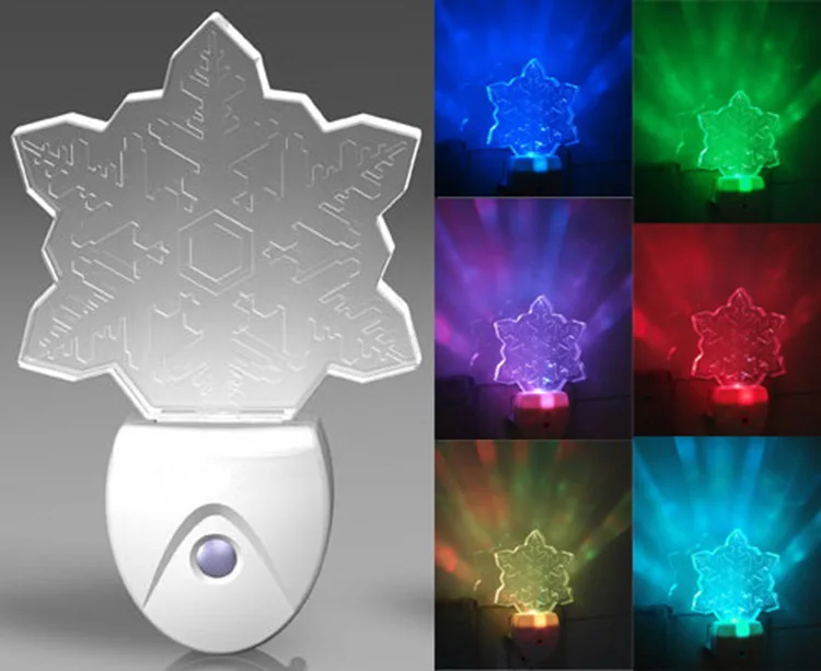 Competitive price and nice shape Sensor control colour change night light led colour change plug night light for kids