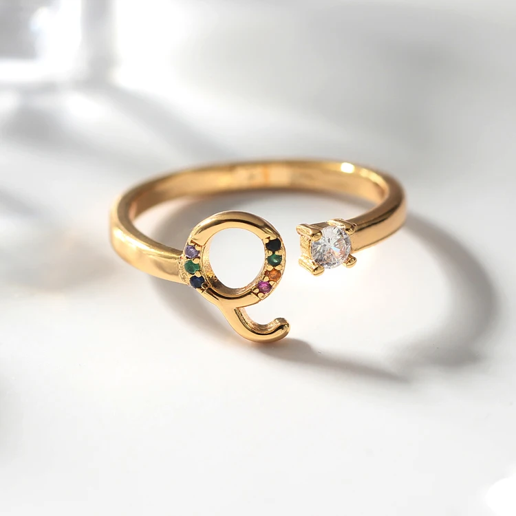 IPMIN Fashion Wholesale Latest Ladies Engagement Wedding Gold Ring Design Couples Rings Jewelry