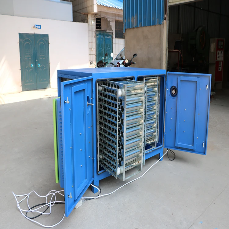 send to Russia CE honeycomb filter bbq smoke electrostatic precipitator kitchen cooker exhaust smoke filter