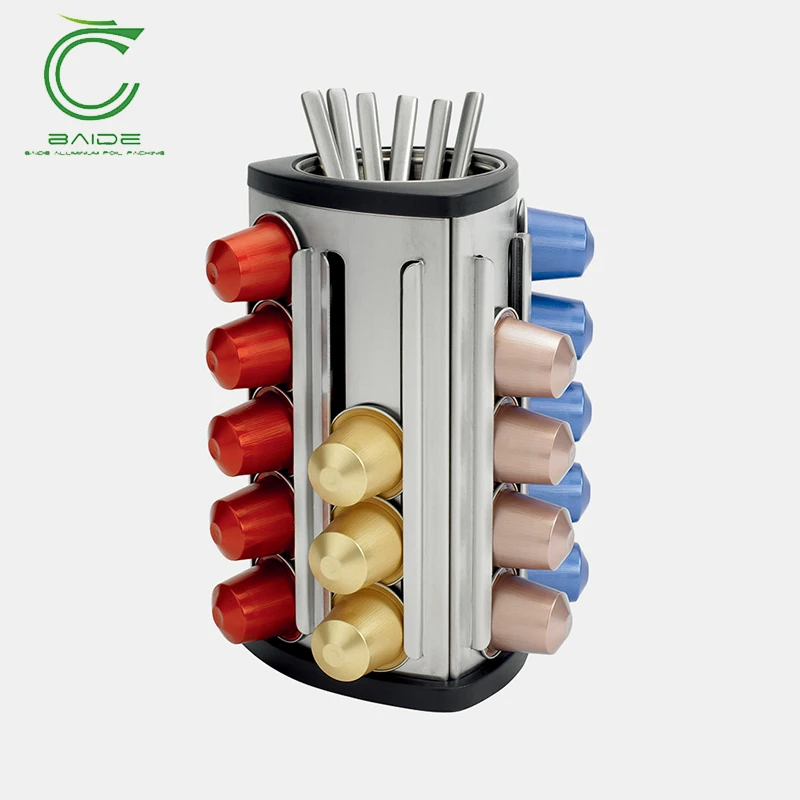 Premium Nespresso Pods are compatible with aluminum coffee capsules