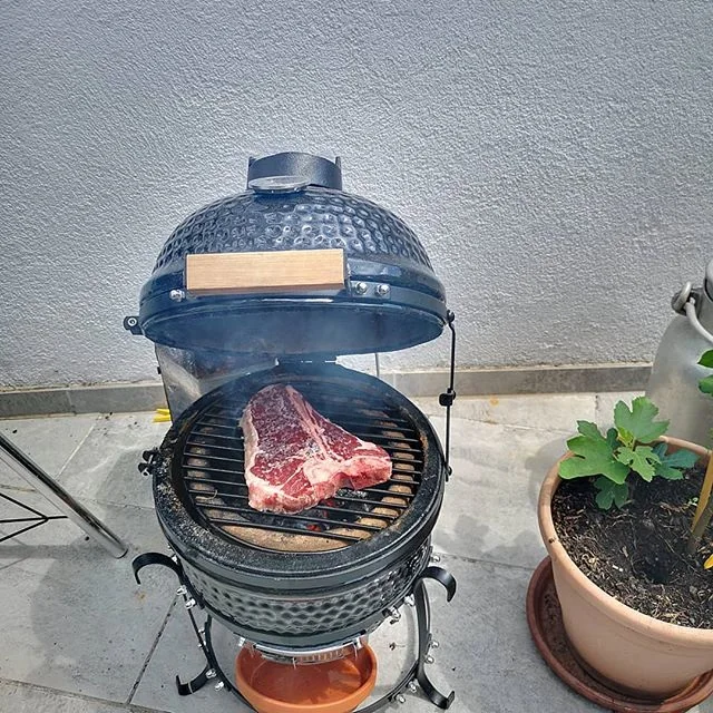 HOT Ceramic Mini Egg Kamado Table top grill 13 Inch Commercial Barbacoa Bastard parrilla Bbq-grill