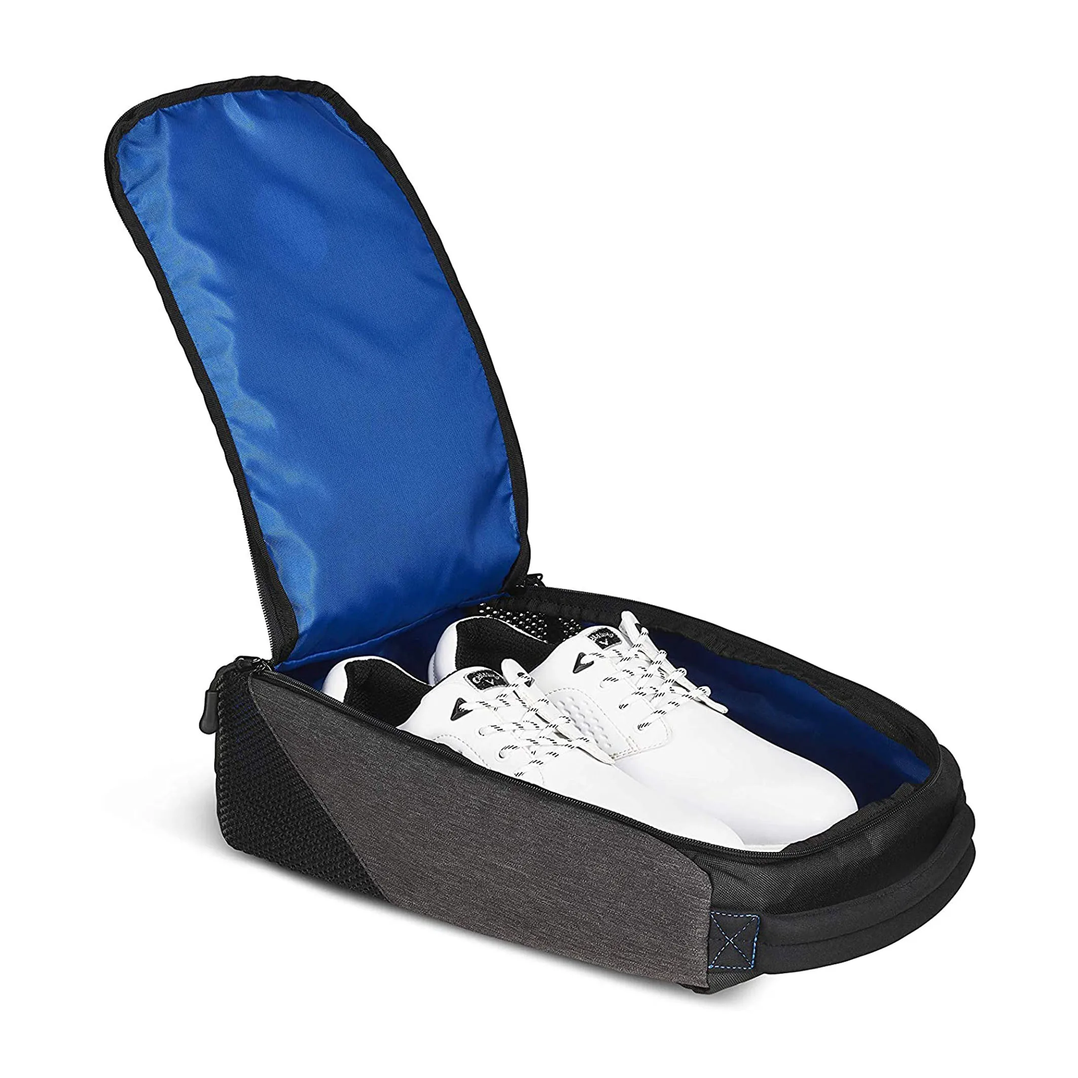  Custom logo print waterproof sport zipper shoes bag eco-friendly polyester travel