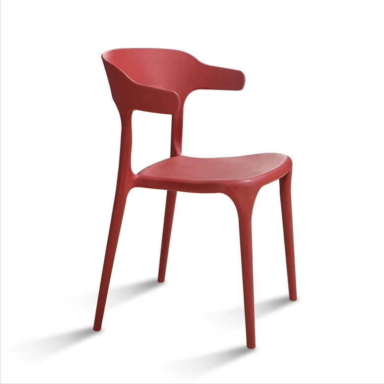 China new modern colored plastic cafe table chair