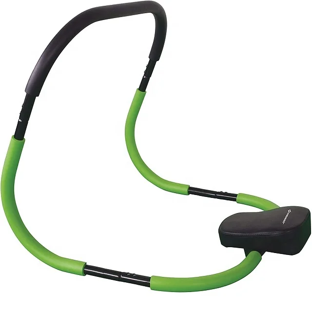 Wellshow Ab Cruncher Roller Abdominal Trainer Exercise Machine For Home Fitness Workout Sit Up Machine