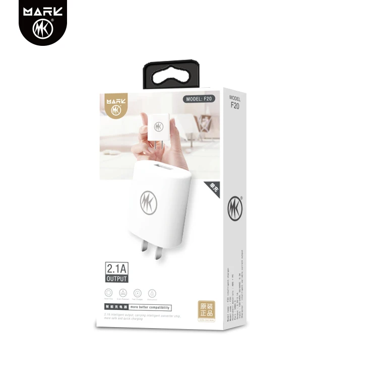 Высококачественный Интеллектуальный Usb-адаптер зарядного устройства с множественной защитой 2,1 а оптом