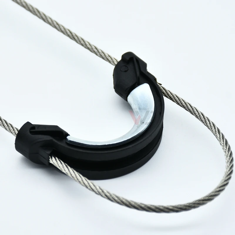 PA06 Aluminum alloy ADSS Tension Clamp Fiber Optic Figure 8 Cable Clamp  Anchor  adjustable wire clamp