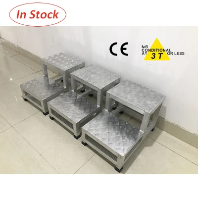 Medical MRI compatible step stool/ aluminum material/ MR conditional to 1.5T and 3.0T