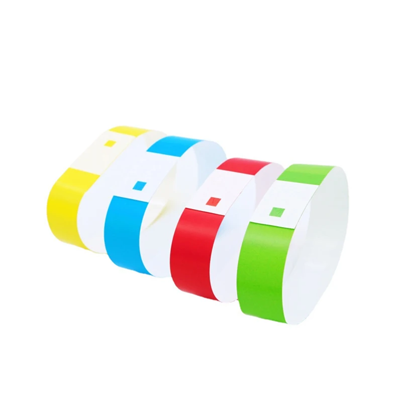 Hospital wristbands disposable custom logo wrist bands id wristband medical