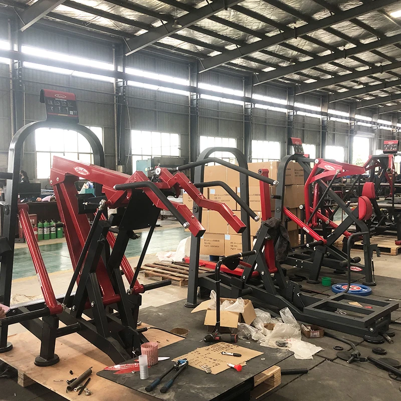 Factory Directly Commercial Gym Fitness 45 Degree Dual System Plate Loaded Leg Press Machines