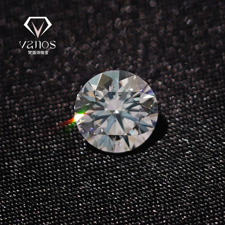 China Supplier Wholesale Large Size CVD Lab Grown Diamond 1 Carat White HPHT Synthetic Loose Lab Made Diamond IGI Certificate