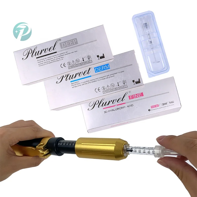 Plurvel 2021high pressure hyaluron pen hyaluronic lip filler/wrinkle remove pen for face