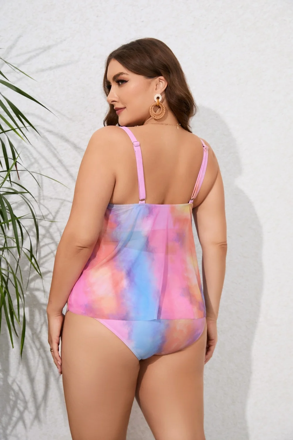 Customized Swimsuit Women Oem Bikini Hot Sale Custom Print Swimming Suits Plus Size Swimwear For Fat Women
