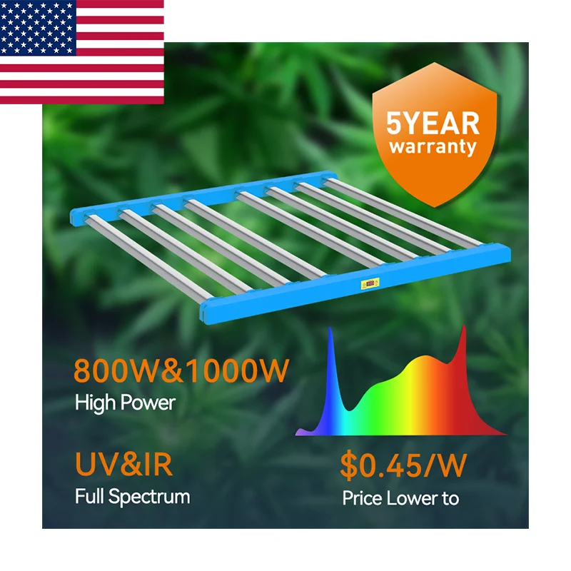 50% US Stock Samsung Horticulture Greenhouse Dimmable 720W 800W Lm301H Lm301B Full Spectrum Indoor Led Plant Grow Lamp Light