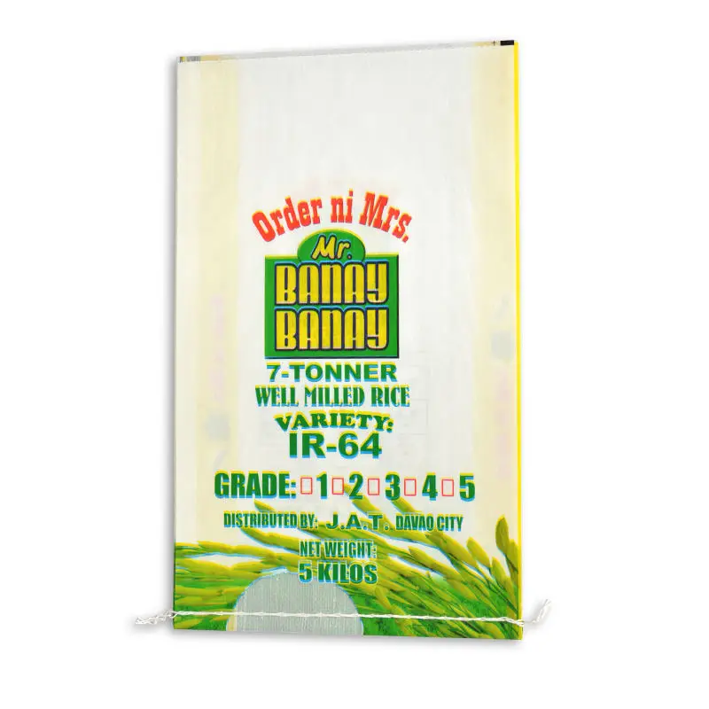 10kg 25Kg 50Kg 100Kg Size Plastic Empty Thailand Polypropylene pp woven bags of basmati rice for Sale