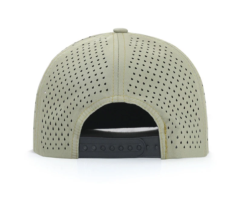 High Quality 6 Panel Snapback hat Baseball Cap Waterproof hat Flat Brim Sports Cap Custom Hip Hop Cap for Outdoor & Ski Scenes