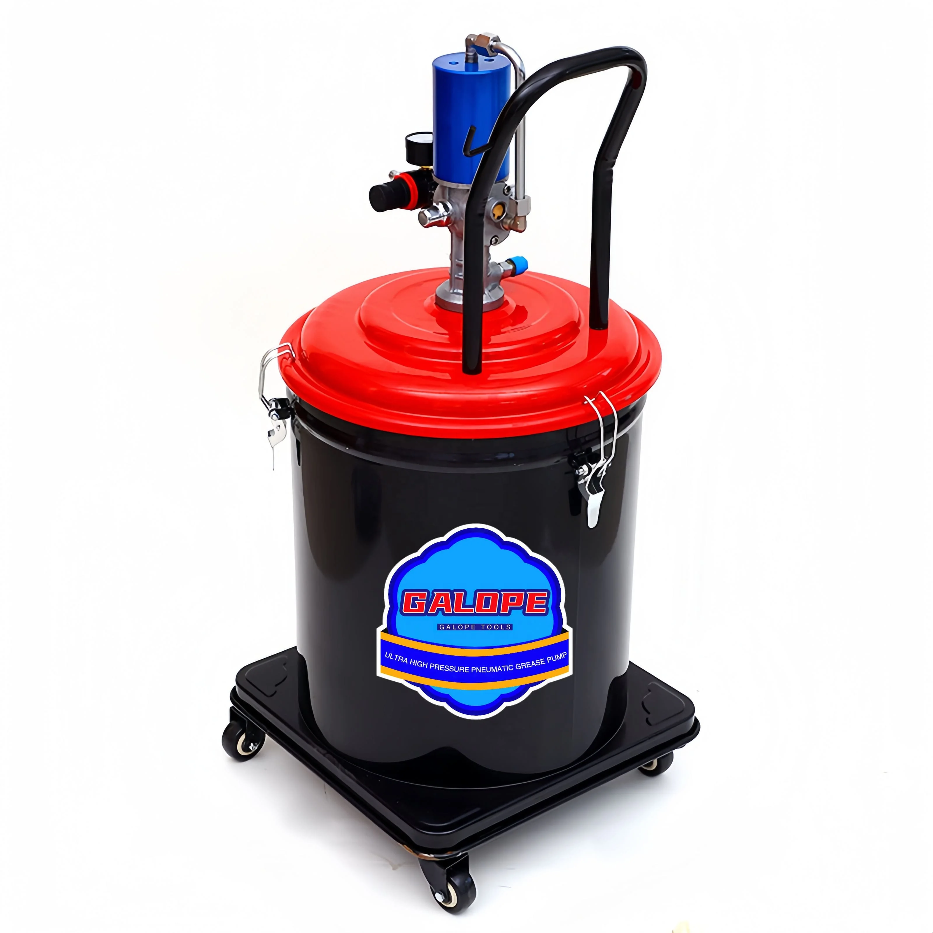 Air Grease Machine 12l 20l 40l 45l Auto Pneumatic High Pressure Pump Portable