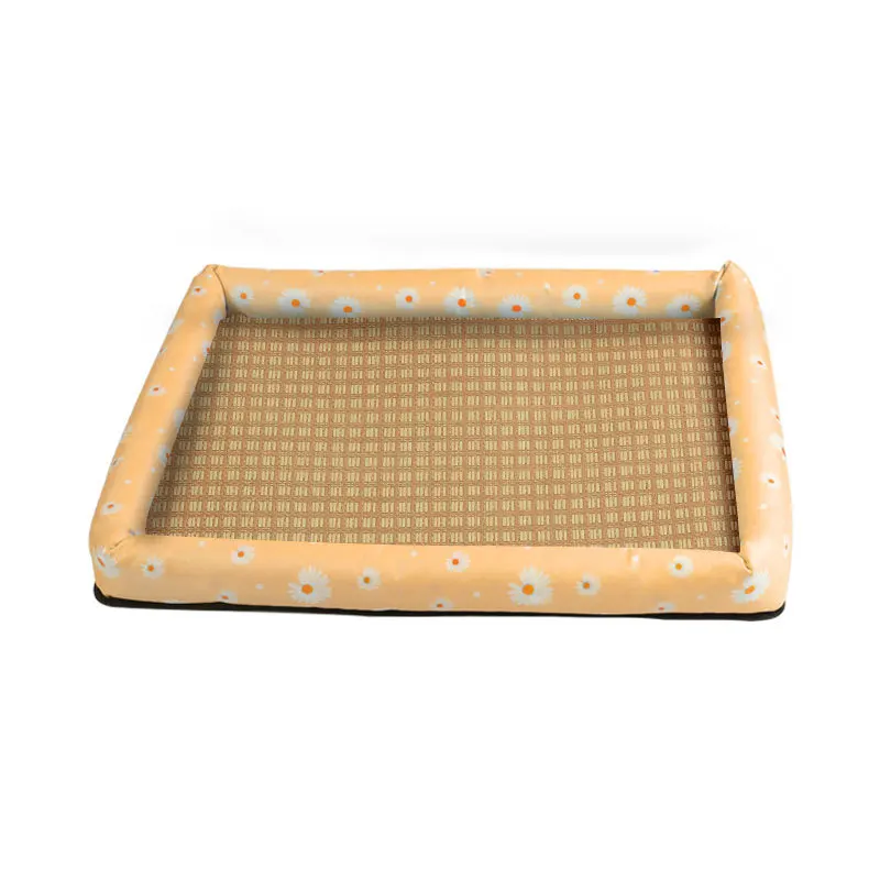 Multi Size Pet Cooling Mat Summer Dog Pad Travel Blanket Sleeping Bed Breathable Ice Silk Pet Cooling Mat