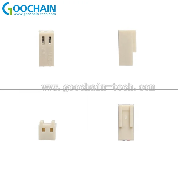 Custom Length 2 Pin to 2 Pin Wire Harness With White Housing Wire 2510-2P Charging Cable