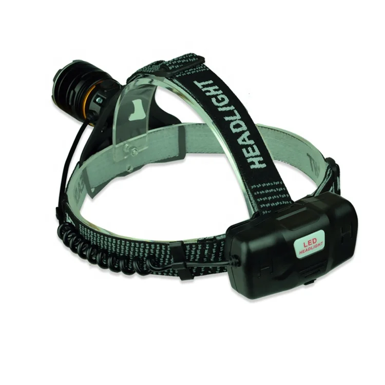 Factory Direct P50 Zoom Headlight Working Light Super Bright led Fishing Camping Retractable Flashlight