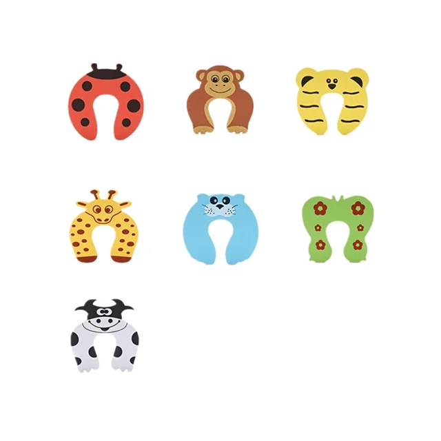 New Design Cute Animal Door Stopper Type Door Slam Stopper For Baby Security Door Stoppers