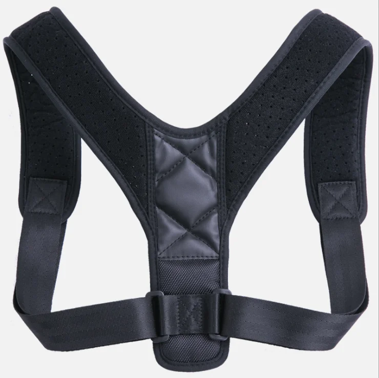 cheap simple easy wear use female male soft fixing anti hunchback posture corrector back shoulder clavicle brace support belt