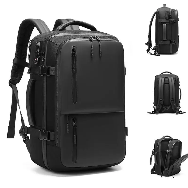 Factory New Wholesale Print OEM Business USB Men Custom Smart Waterproof School Bags Anti theft Laptop Backpack With Lock