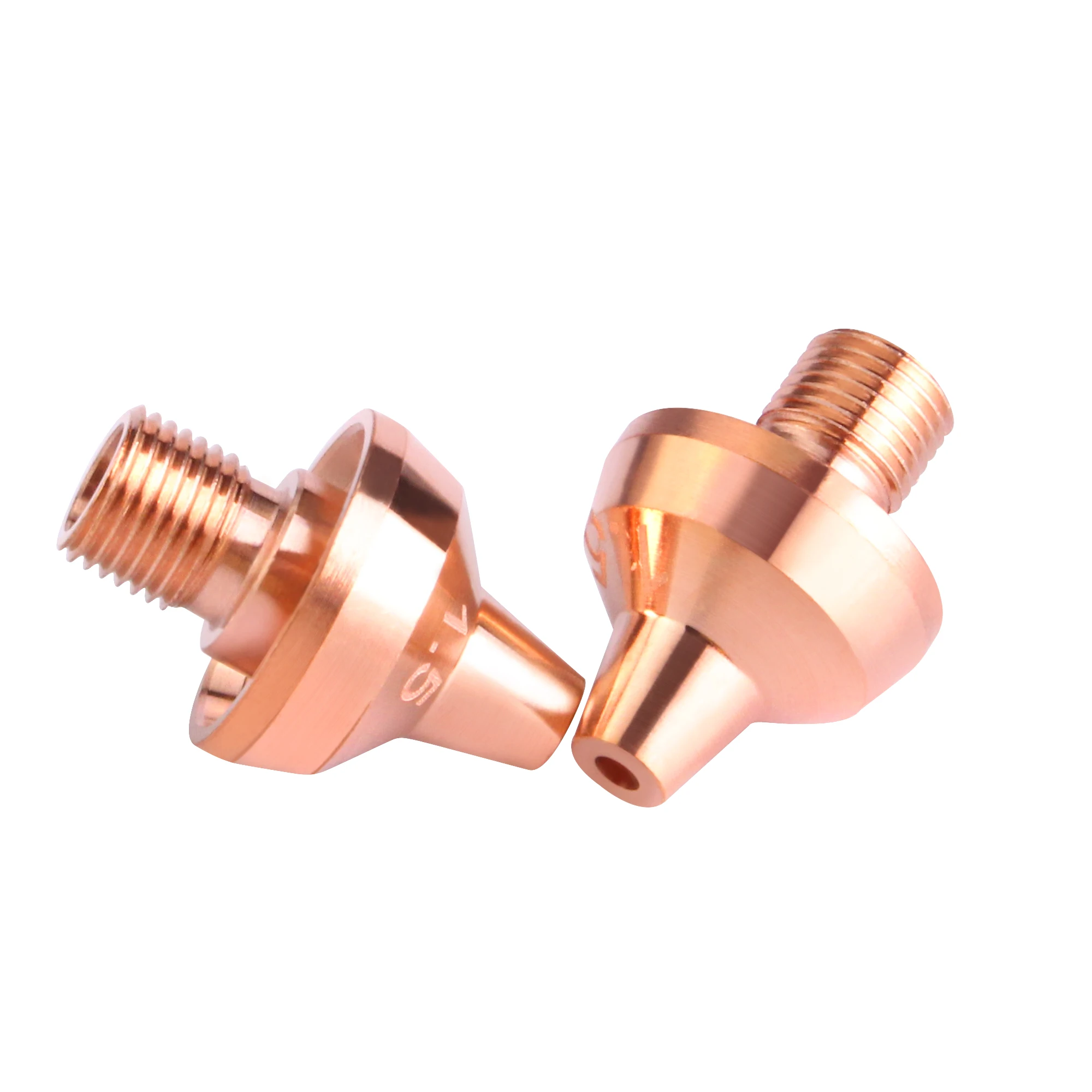 ALS Original Mazak laser nozzle hot selling single layer 1.5mm cooper nozzle ready to ship factory wholesale