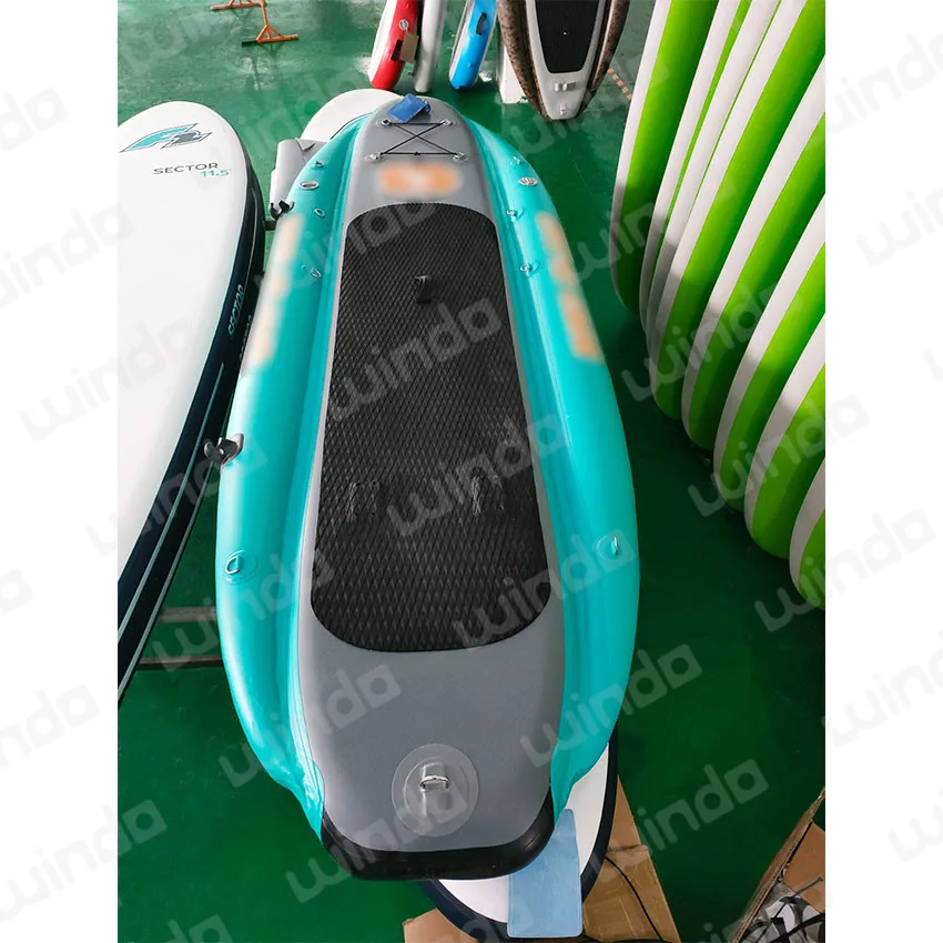 Inflatable Fishing Kayak SUP Board 10x38x6 Inch with Regular Seat