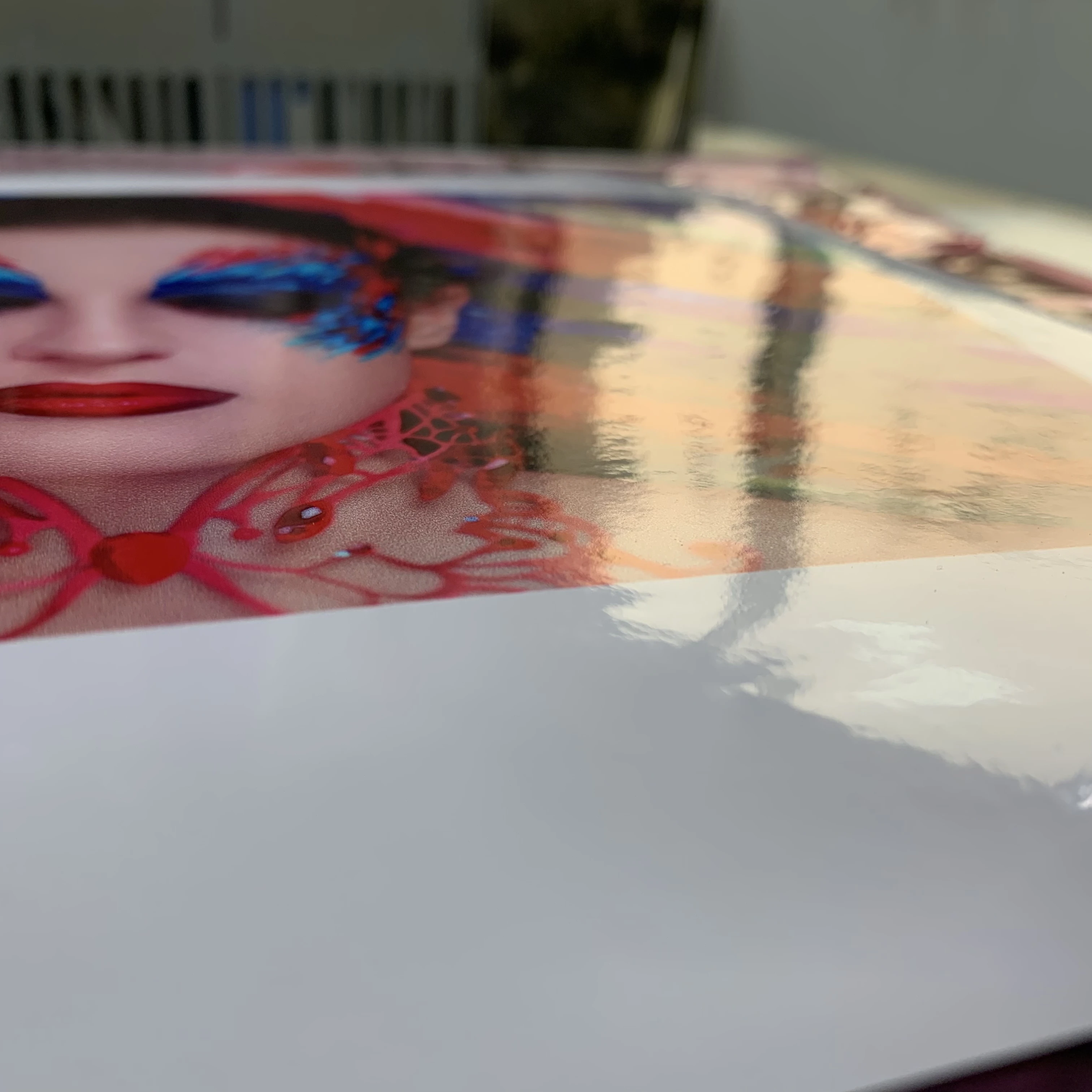 Glossy Matt White Eco Solvent Printing PVC Roll Printable Adhesive Car Vinyl Sticker Roll Self Adhesive Vinyl
