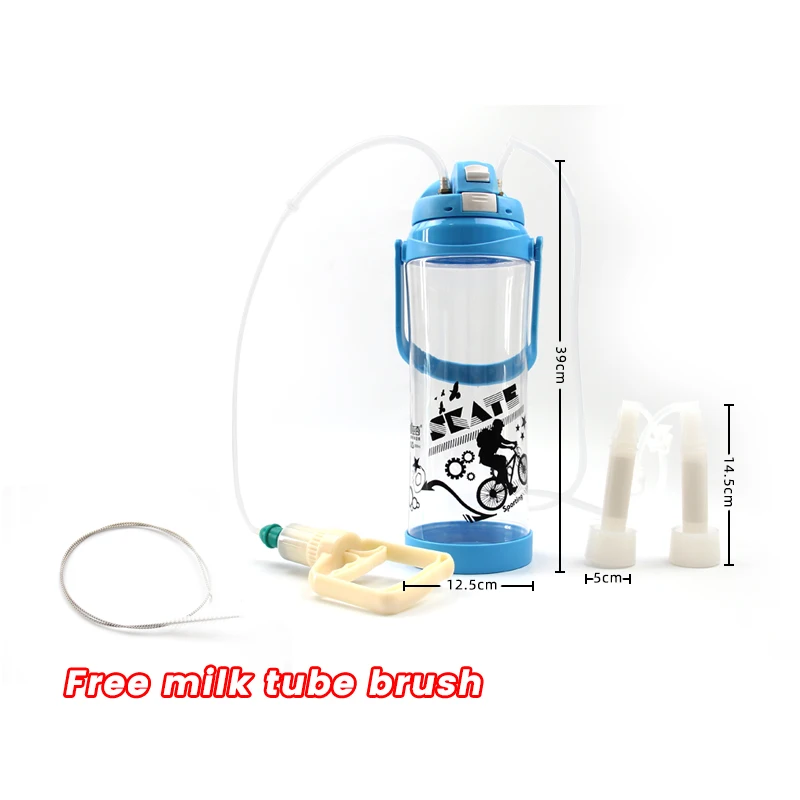 Breast Pump For Cattle And Sheep Food Grade Plastic Breast Pump Household Small Portable Manual Milking Machine With Handle