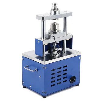 Equipped with different molds electric button cells hydraulic crimper machine