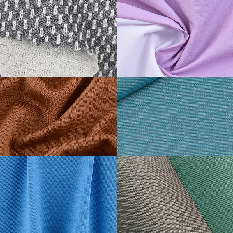 Hot Sale 148cm 260g, Pants Clothing Suit Elastic fabric Breathable Knit 100% Polyester Bird Eye Wicking Mesh fabric/