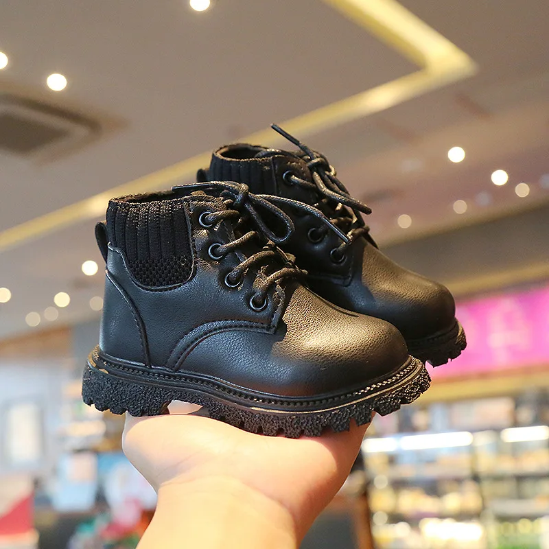 Booties 2 Year Old Boy Toddler Autumn High Top Older Girls Fashion Combat Spring Long Boots Shoes For Kids
