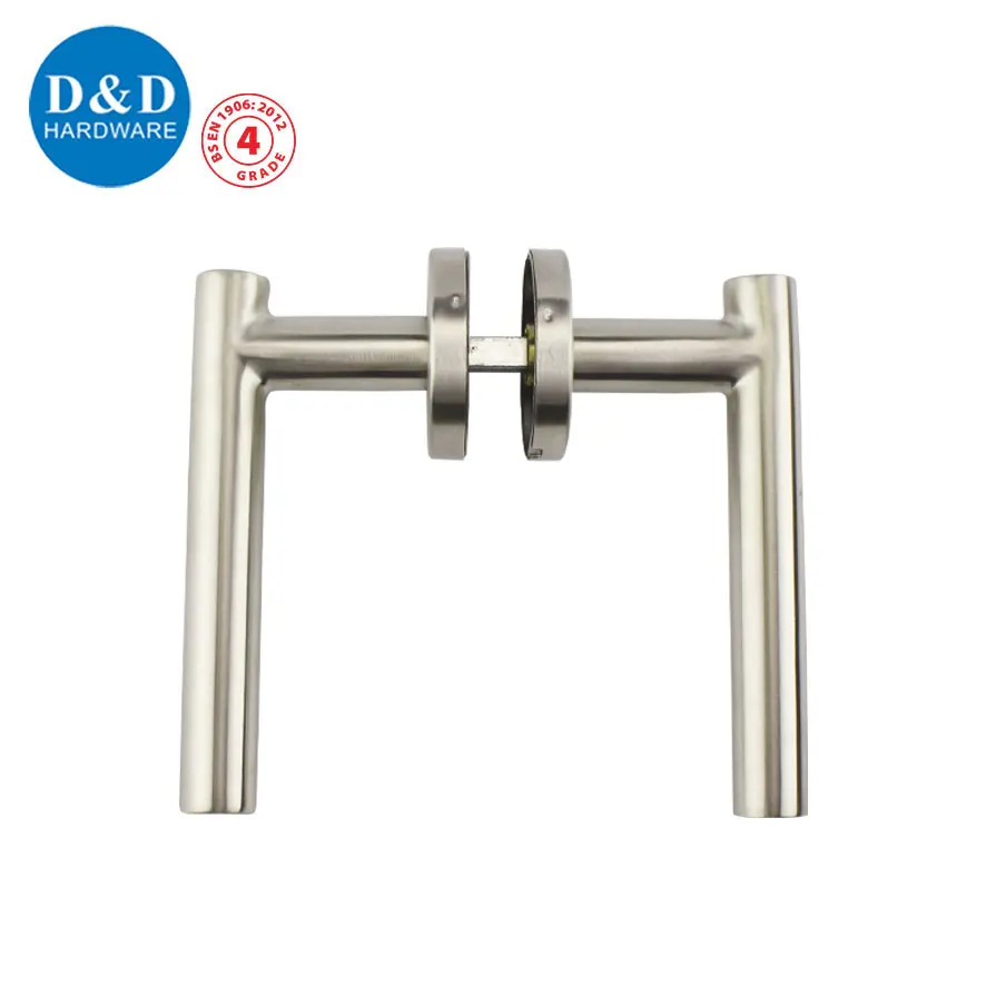 EN 1906 Stainless Steel security High Quality Home Hotel Entry Door Lever Lock Handle Set