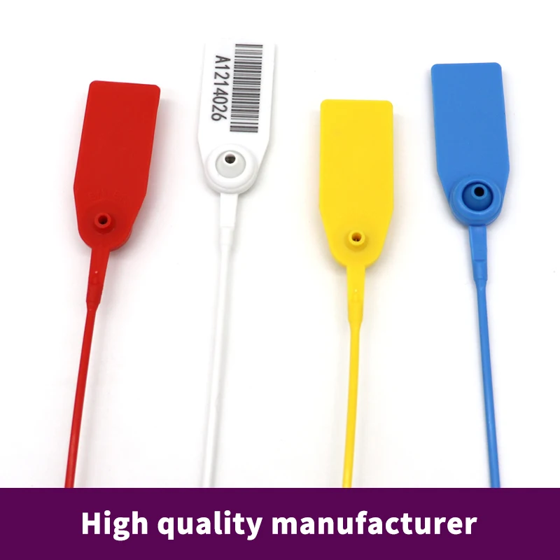 OYPS105 370mm bank money bag security plastic seal high strength plastic tag