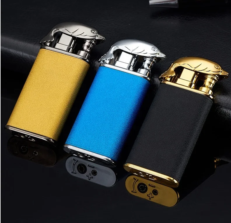 Горячая Распродажа оптовая продажа бутановые газовые зажигалки с логотипом под заказ металлическая ветрозащитная струйная горелка зажигалка для сигарет и труб