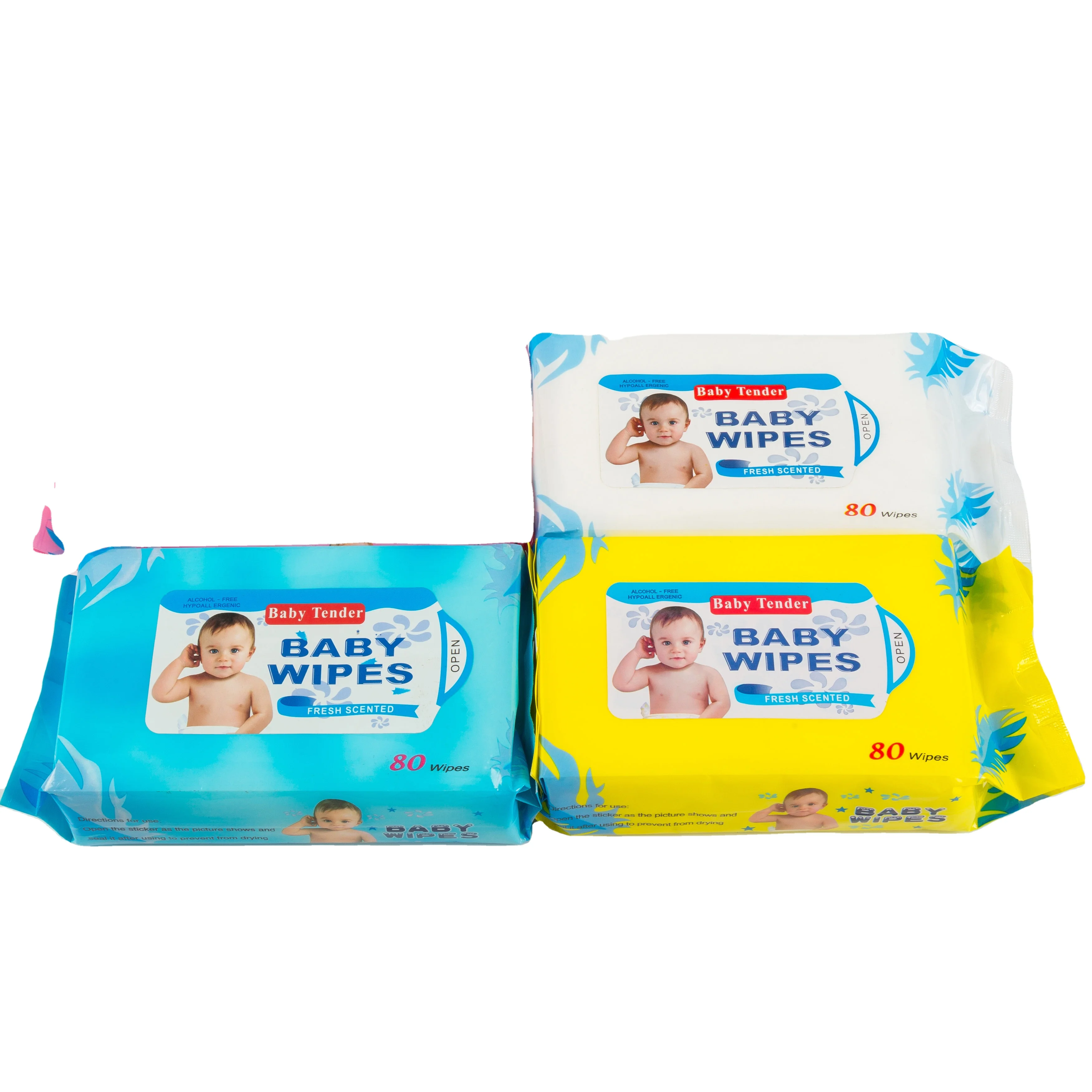 Free Sample Baby Wet Wipes Eco Friendly Manufacturer Factory Cheap Price Alcohol Free