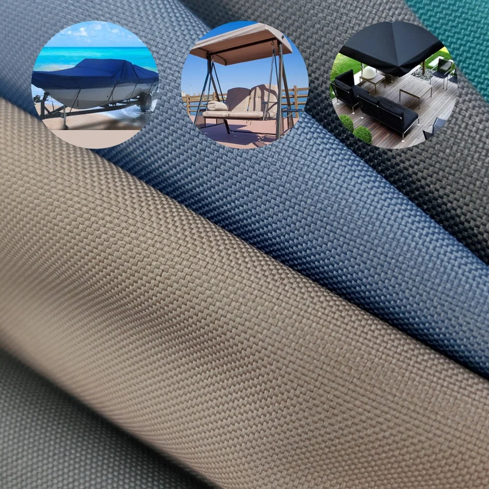 Factory Wholesale Anti Uv PU Coated 600d 1000mm 100%polyester Oxford Fabric for Outdoor Furniture Cushion Boat Cover