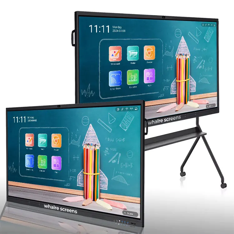 Android 11 0 цифровая доска smart board Интерактивный планшет 100 дюймов интерактивные доски