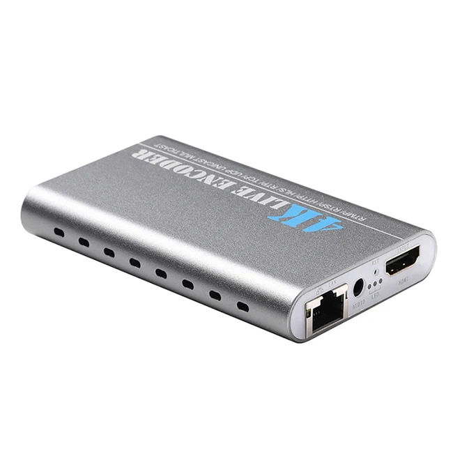 
Haiwei K1 4k hdmi to ip encoder Maximum resolution rtmp 4k hd encoder h264 iptv encoder for live broadcast and iptv 