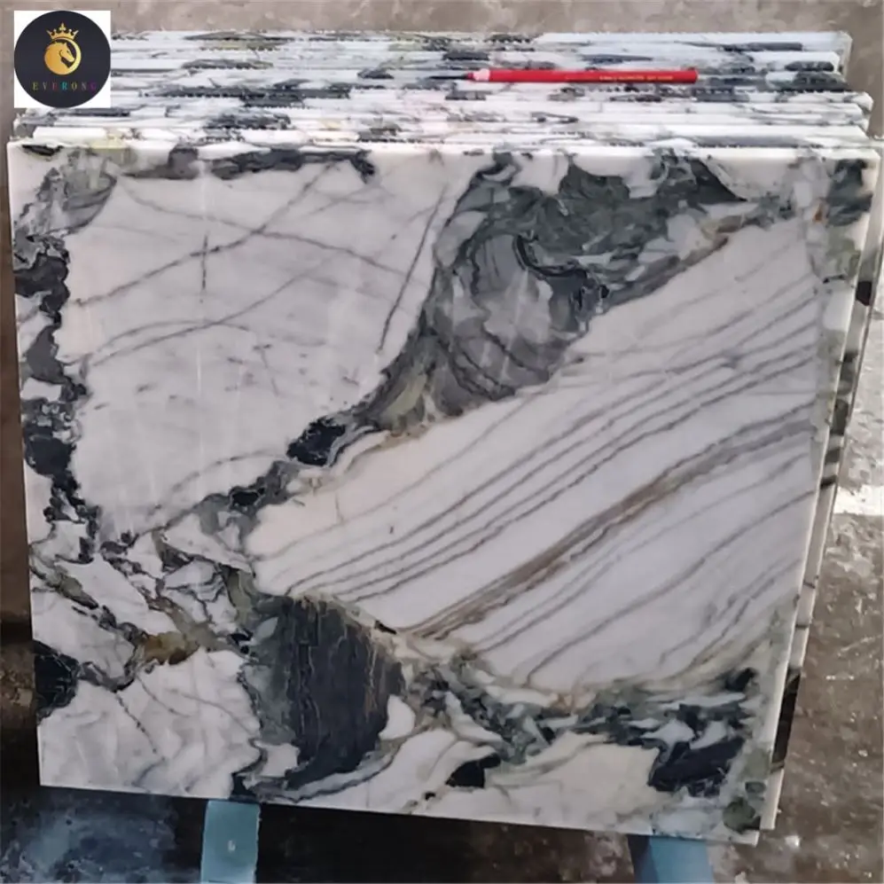 Luxury Ice jade marble Floor Covering Tiles