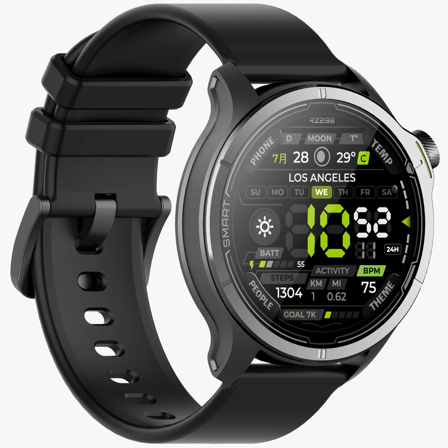 VALDUS Support One Key Dual Connection GPS Dual Mode Bluetooth 400mAh Battery Smartwatch Weather Forecast VG51 PRO Smart Watch