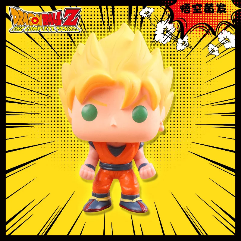 10cm 4inch Dragon Balls POP Action Figure Anime New Arrival PVC Statue Model Toy Gift Goku Vegeta Anime Figures For Decor